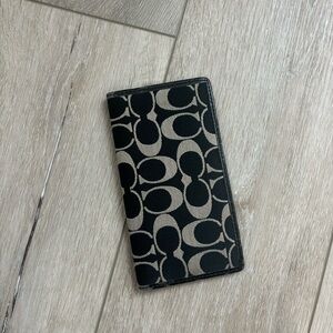 COACH Checkbook Cover